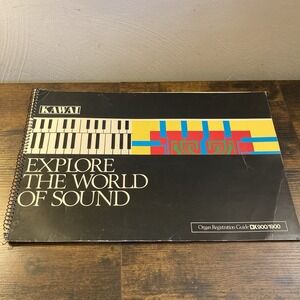 Kawai Explore The World of Sound‎ Organ Registration Guide DX 900/1900